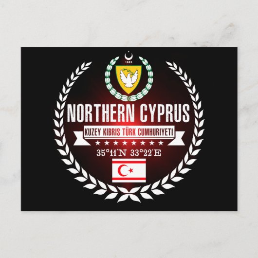 Nordzypern Postkarte (Vorderseite)