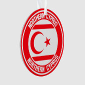 Nordzypern-Runde Ornament (Vorderseite)