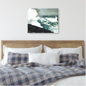 Noreaster - berühmtes Gemälde von Winslow Homer Leinwanddruck (Insitu (Schlafzimmer))