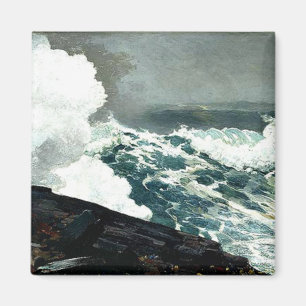 Noreaster - Kunstwerk von Winslow Homer Magnet