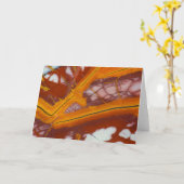 Noreena Jasper Rock Slab Karte (Gelbe Blume)
