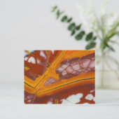 Noreena Jasper Rock Slab Postkarte (Stehend Vorderseite)