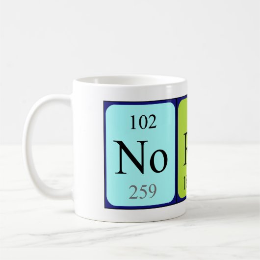 Norene Periodenname Tasse (Links)