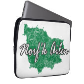 Norf'k Ailen Laptopschutzhülle (Vorne Rechts)