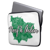 Norf'k Ailen Laptopschutzhülle (Vorderseite Links)