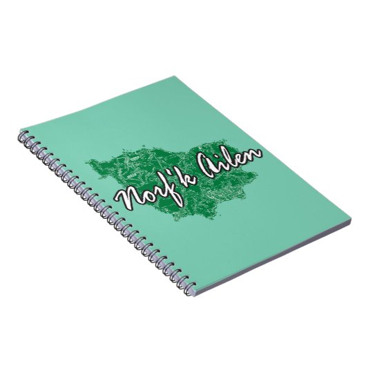 Norf'k Ailen Notizblock (Rechte Seite)