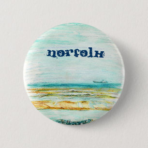 Norfolk-Abzeichen Button