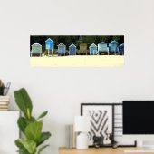 NORFOLK BEACH-HUTS 2 POSTER (Heimbüro)
