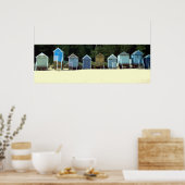 NORFOLK BEACH-HUTS 2 POSTER (Küche)