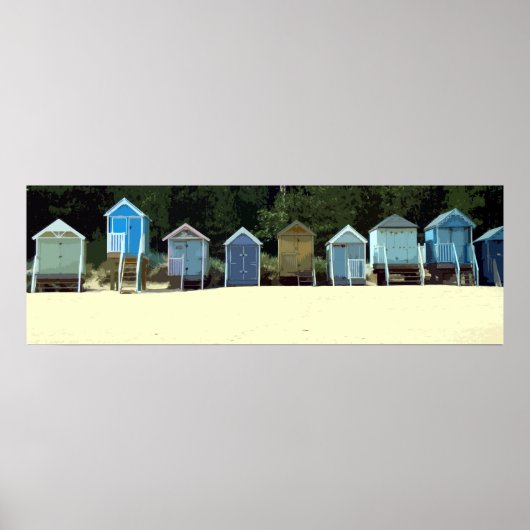 NORFOLK BEACH-HUTS 2 POSTER (Vorne)