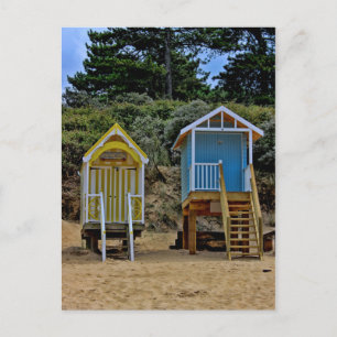 Norfolk Beach Huts Postkarte
