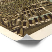 Norfolk Birdseye Karte - 1892 (Wellge) BigMapBlog Poster (Ecke)