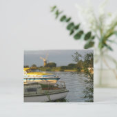 Norfolk Broads - Postkarte (Stehend Vorderseite)