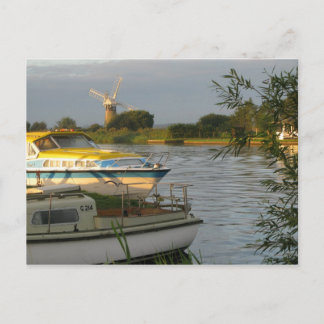 Norfolk Broads - Postkarte