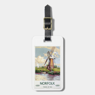 Norfolk, England, Vereinigtes Königreich, Vintag,  Gepäckanhänger