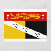 Norfolk Flag Postkarte (Vorderseite)