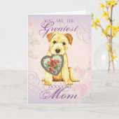 Norfolk Heart Mama Karte (Gelbe Blume)