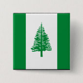 Norfolk-Insel-Flagge Button (Vorderseite)