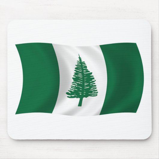 Norfolk-Insel-Flagge-Mauspad Mousepad (Vorne)
