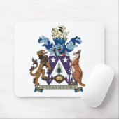 Norfolk-Insel-Wappen Mousepad (Mit Mouse)