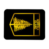 Norfolk Island Emblem Magnet (Horizontal)