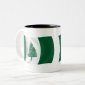 Norfolk Island Flag Tasse (Vorderseite Links)