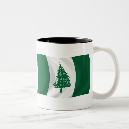 Norfolk Island Flag Tasse (Rechts)