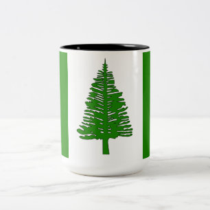 Norfolk Island Flag Vector coffee Tasse