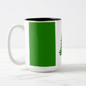 Norfolk Island Flag Vector coffee Tasse (Links)