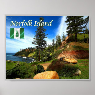 Norfolk Island - Panorama - Poster