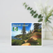 Norfolk Island - Panorama - Postkarte (Stehend Vorderseite)