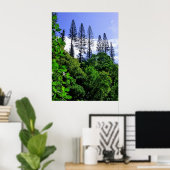 Norfolk Island Pine Trees Poster (Heimbüro)