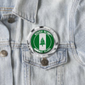 Norfolk Island Round Emblem Button (Beispiel)