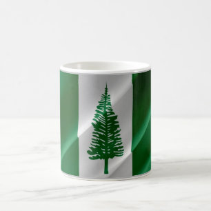 Norfolk Island - Waving Flag - Kaffeetasse