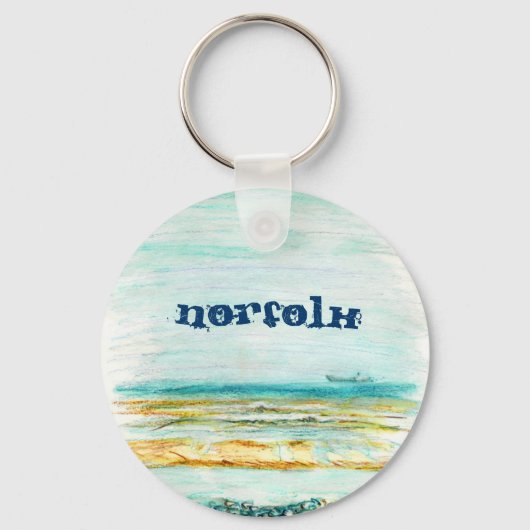Norfolk Keyring Schlüsselanhänger (Vorderseite)