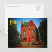 Norfolk Museum Postcard Postkarte (Vorne/Hinten)