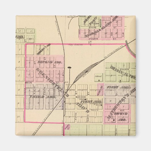 Norfolk, Nebraska Magnet (Vorne)