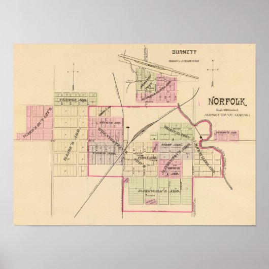 Norfolk, Nebraska Poster (Vorne)