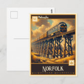 Norfolk, Nebraska | VINTAG Postkarte (Vorne/Hinten)