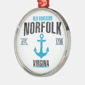 Norfolk Ornament Aus Metall (Links)