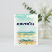 Norfolk Postcard Postkarte (Stehend Vorderseite)