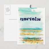 Norfolk Postcard Postkarte (Vorne/Hinten)