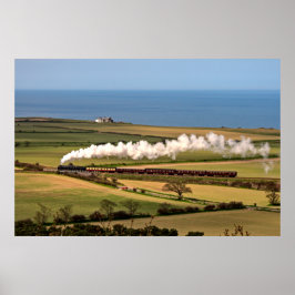 Norfolk Railway (3581 April 2015) Poster