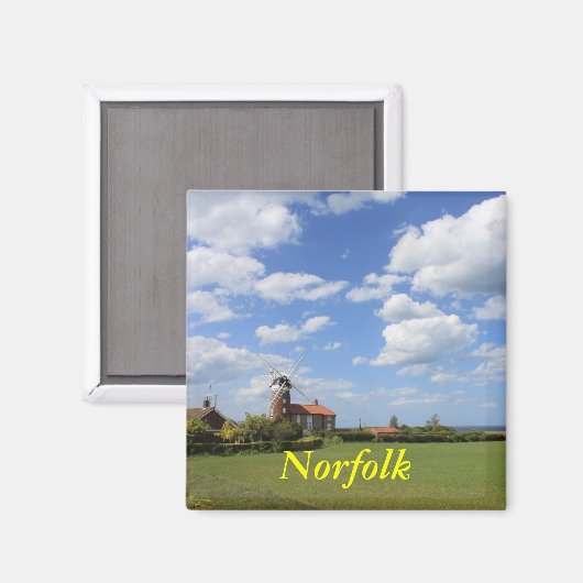 Norfolk Skies Magnet (Vorderseite/Rückseite)