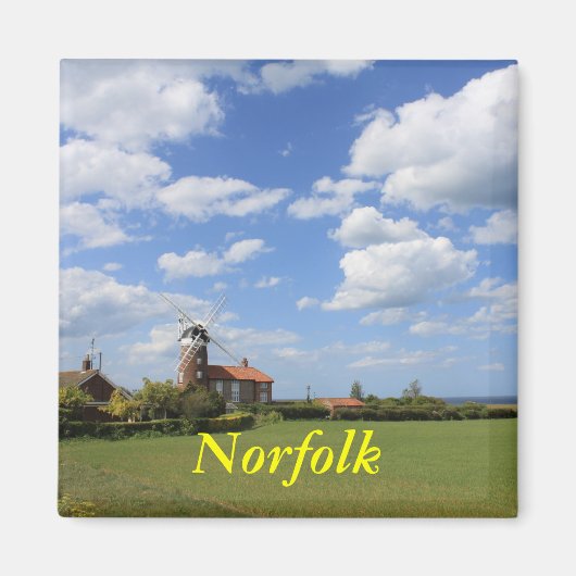 Norfolk Skies Magnet (Vorne)
