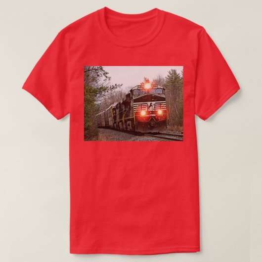Norfolk Southern 7557 in Gardner T-Shirt (Design vorne)