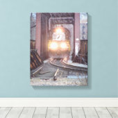 Norfolk Southern Locomotive #3288 Leinwanddruck (Insitu (Holzboden))