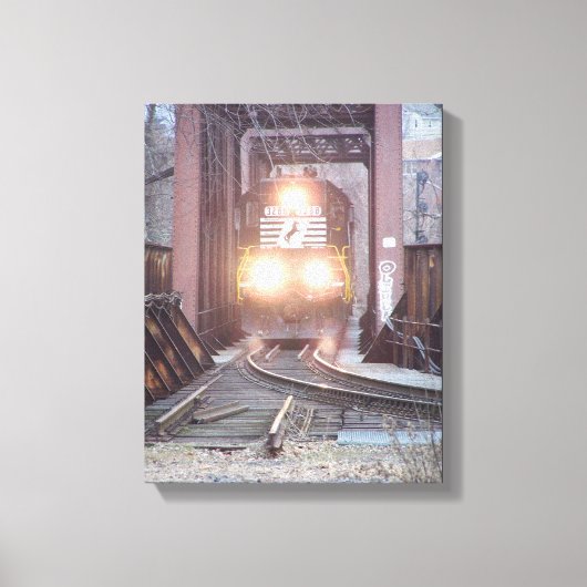 Norfolk Southern Locomotive #3288 Leinwanddruck (Vorderseite)