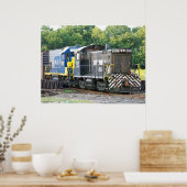 Norfolk Southern SW- 1001 2105 & CSX 1537 Poster (Küche)