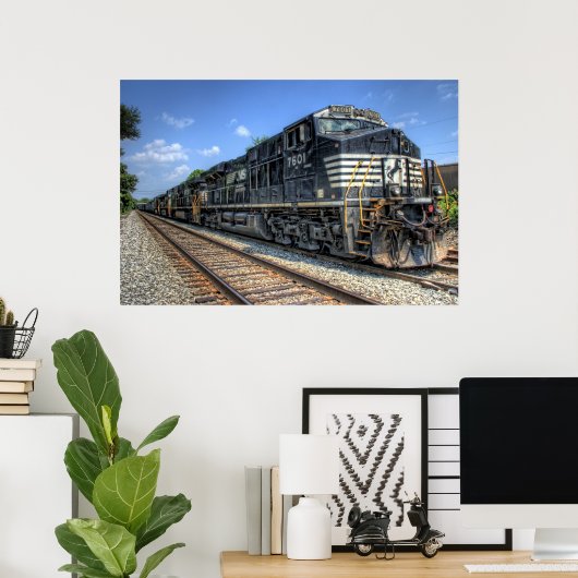 Norfolk Süd in HDR. Poster (Heimbüro)